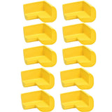 Max 10pcs Thickened Baby Proofing Table Corner Guards Protector Yellow