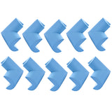Max 10pcs Thickened Baby Proofing Table Corner Guards Protector Sky Blue