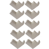 Max 10pcs Thickened Baby Proofing Table Corner Guards Protector Gray