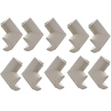 Max 10pcs Thickened Baby Proofing Table Corner Guards Protector Gray