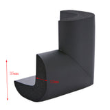 Max 10pcs Thickened Baby Proofing Table Corner Guards Protector Black