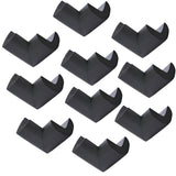Max 10pcs Thickened Baby Proofing Table Corner Guards Protector Black