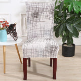 Max Soft Elastic Dining Chair Seat Cover Home Stool Set Hotel Chair Cover 03