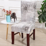 Max Soft Elastic Dining Chair Seat Cover Home Stool Set Hotel Chair Cover 03