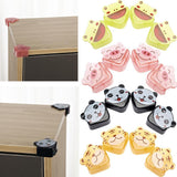Max 4pcs Cartoon Best Baby Proof Corner Guards Stop Child Head Injuries frog