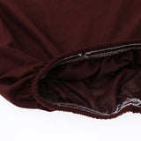 Max Removable Home Office Computer Chair Seat Cover Stretch Slipcovers Coffee