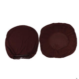 Max Removable Home Office Computer Chair Seat Cover Stretch Slipcovers Coffee
