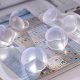 Max 10pcs/set Silicone Corner Protector Baby Corner Bumper Guards Transparent