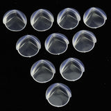 Max 10pcs/set Silicone Corner Protector Baby Corner Bumper Guards Transparent