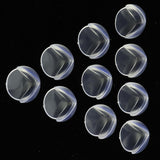 Max 10pcs/set Silicone Corner Protector Baby Corner Bumper Guards Transparent
