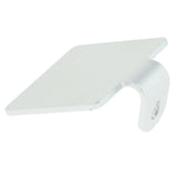 Max 3Pcs Punch Free Single Wall Hook Rack Double Hanger Silver Single Hook 3Pcs