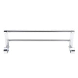 Maxbell Bathroom Kitchen Hand Towels Bar Rack Rail Rod 40cm Hanging Bar Double