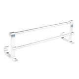 Maxbell Bathroom Kitchen Hand Towels Bar Rack Rail Rod 40cm Hanging Bar Double