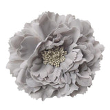 Maxbell Decorative Flower Curtain Tiebacks Voile Drape Tiebacks Monthly Rose-Grey