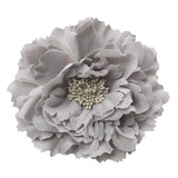 Maxbell Decorative Flower Curtain Tiebacks Voile Drape Tiebacks Monthly Rose-Grey
