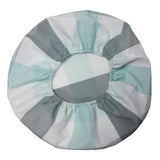 Max Polyester Round Bar Stool Cover Slipcover Replacement Grid-33cm