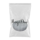 Max Polyester Round Bar Stool Cover Slipcover Replacement Grid-33cm(Gray)