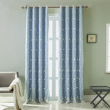 Max Room Darkening Blackout Curtain Thermal Insulated Window Screening Curtain 132x231cm