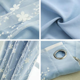 Max Room Darkening Blackout Curtain Thermal Insulated Window Screening Curtain 140x245cm