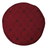 Thick Bar Stool Cover Round Lift Chair Seat Sleeve Salon Red_33cm