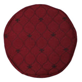 Thick Bar Stool Cover Round Lift Chair Seat Sleeve Salon Red_35cm