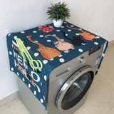 Max Washing Machine Top Cover Refrigerator Dust Proof Cover Decorative Style I