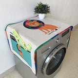 Max 1 Pc Washing Machine Microwave Sunscreen Dust Proof Cover with Storage Bag