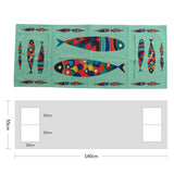 Max Washing Machine Top Cover Refrigerator Dust Proof Cover Decorative Style L