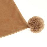 Max Throw Pillow Case Velvet Pillow Cushion Covers Rectangle_Light Brown