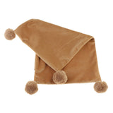 Max Throw Pillow Case Velvet Pillow Cushion Covers Rectangle_Light Brown