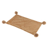 Max Throw Pillow Case Velvet Pillow Cushion Covers Rectangle_Light Brown