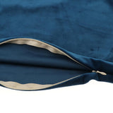 Max Throw Pillow Case Velvet Pillow Cushion Covers Triangle_Blue