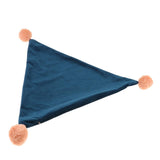 Max Throw Pillow Case Velvet Pillow Cushion Covers Triangle_Blue