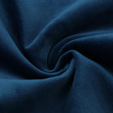 Max Throw Pillow Case Velvet Pillow Cushion Covers Triangle_Blue