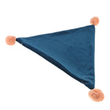 Max Throw Pillow Case Velvet Pillow Cushion Covers Triangle_Blue