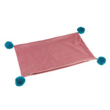 Max Throw Pillow Case Velvet Pillow Cushion Covers Rectangle_Pink