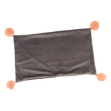 Max Throw Pillow Case Velvet Pillow Cushion Covers Rectangle_Grey