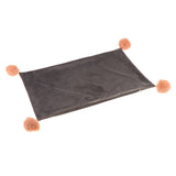 Max Throw Pillow Case Velvet Pillow Cushion Covers Rectangle_Grey