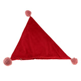 Max Throw Pillow Case Velvet Pillow Cushion Covers Triangle_Red