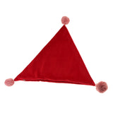 Max Throw Pillow Case Velvet Pillow Cushion Covers Triangle_Red