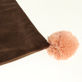 Max Throw Pillow Case Velvet Pillow Cushion Covers Rectangle_Dark Brown