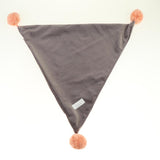 Max Throw Pillow Case Velvet Pillow Cushion Covers Triangle_Grey