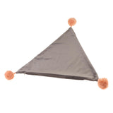 Max Throw Pillow Case Velvet Pillow Cushion Covers Triangle_Grey