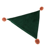 Max Throw Pillow Case Velvet Pillow Cushion Covers Triangle_Green