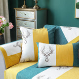 Max Nordic Sofa Cover Couch Slipcover Anti-Slip Sectional Slipcover 90x90cm