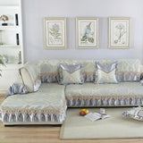 Max Summer Mat Sofa Cover Non-Slip Ice Silk Sofa Cushion Sofa Towel 45 x 45cm