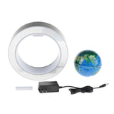 Maxbell 4inch Globe Electronic Magnetic Levitation World Map Home Decor Dark Blue