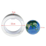 Maxbell 4inch Globe Electronic Magnetic Levitation World Map Home Decor Dark Blue