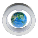 Maxbell 4inch Globe Electronic Magnetic Levitation World Map Home Decor Dark Blue