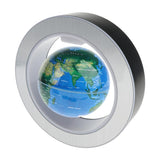 Maxbell 4inch Globe Electronic Magnetic Levitation World Map Home Decor Dark Blue